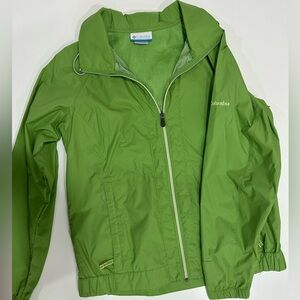 Columbia Women’s Switchback Windbreaker Jacket in Spring Green